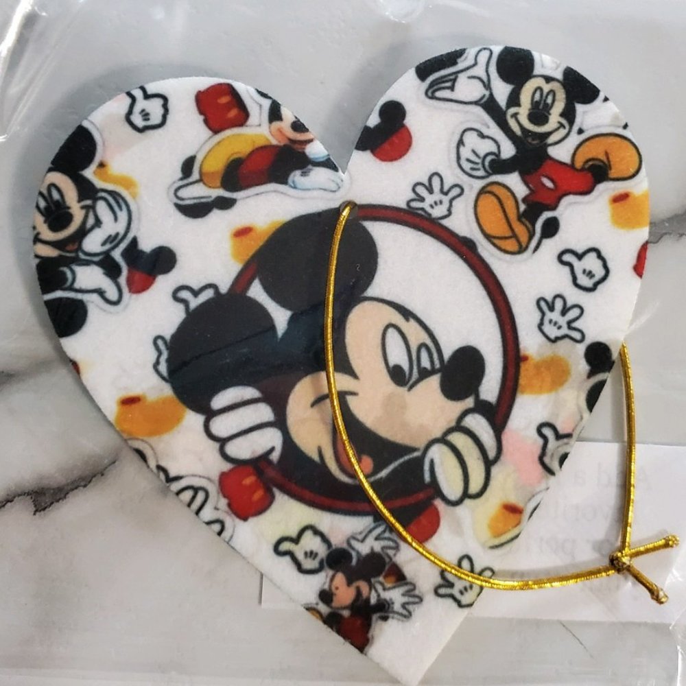 Mickey Mouse Heart Shaped Air Freshener